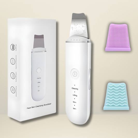 Ultrasonic skin scrubber